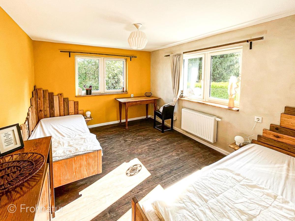פלאואן Tolles Ferienhaus Frohnatur Mit Sauna In Ruhiger Lage מראה חיצוני תמונה